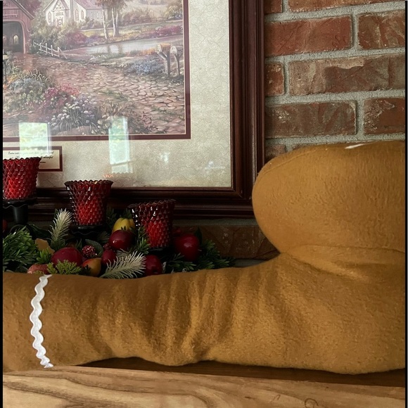Rare Vintage Large Gingerbread Man 3 Foot Decor - Picture 5 of 9